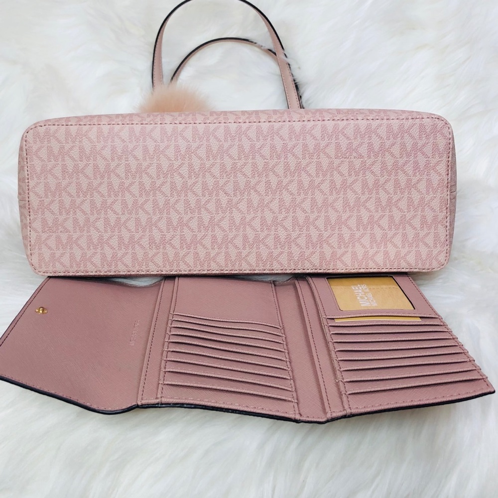 3PCS Michael Kors MD Carryall Tote Wallet Charms - Picture 5 of 8